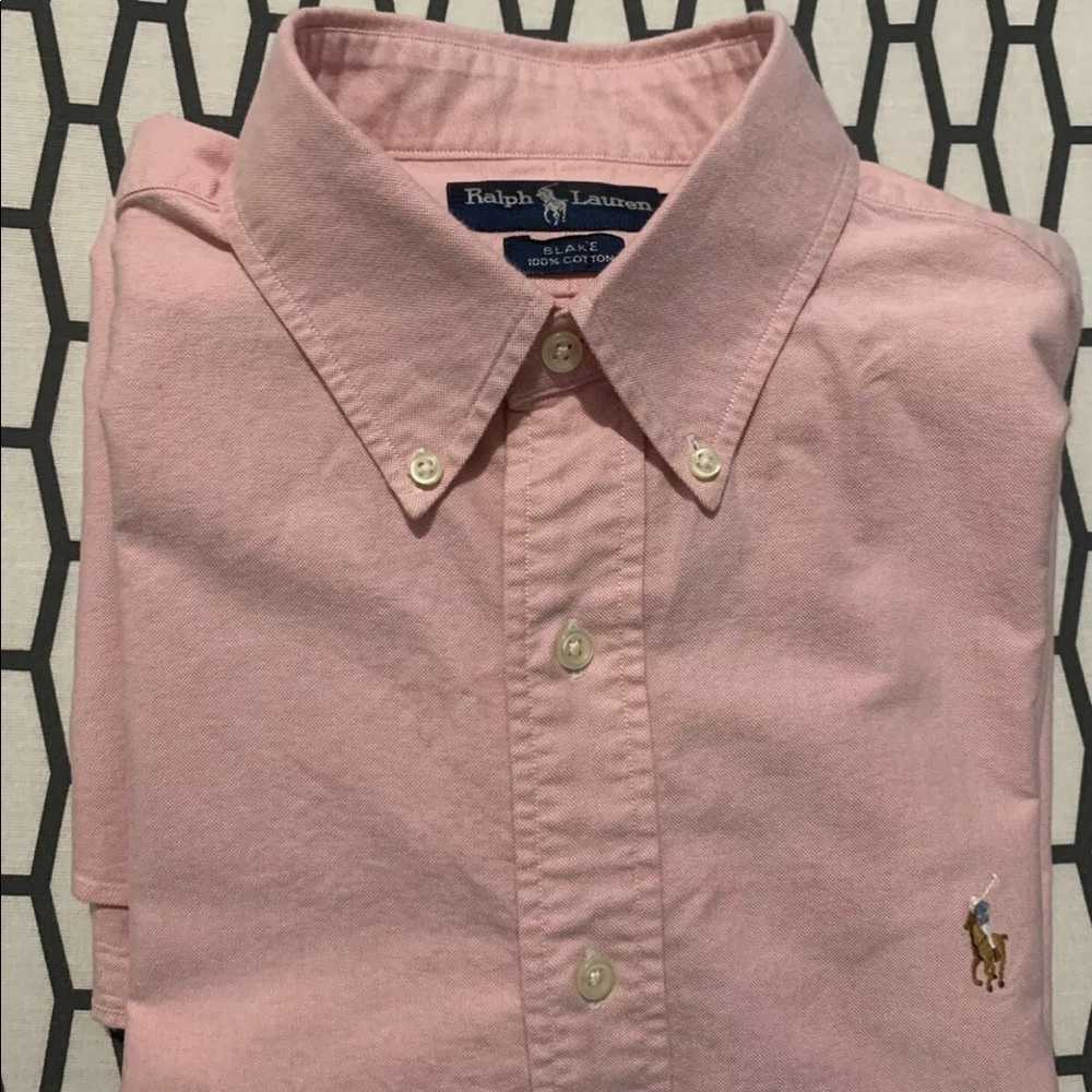 RALPH LAUREN Blake Short Sleeve Shirt Men's L